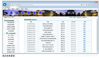 基于SSM框架的酒店管理系统设计与实现
